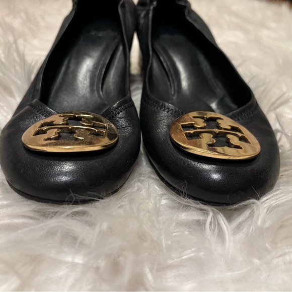 Black Tory Burch Reva Heels - Picture 5 of 6